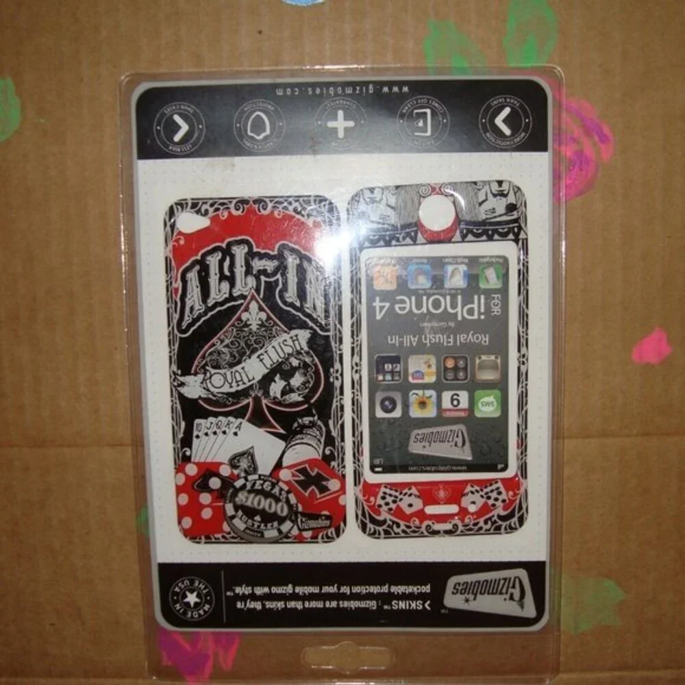 NEW - Gizmobies ALL-IN iPhone 4 Skin